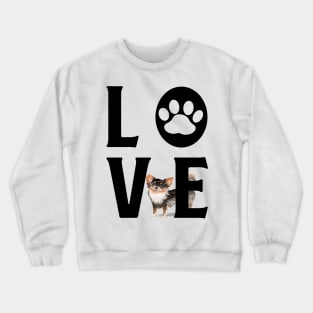 Dog Love - Chihuahua Crewneck Sweatshirt